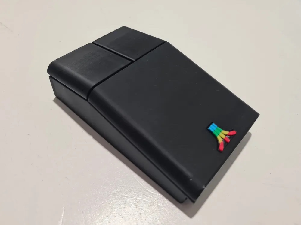 3D printed Atari mouse shell